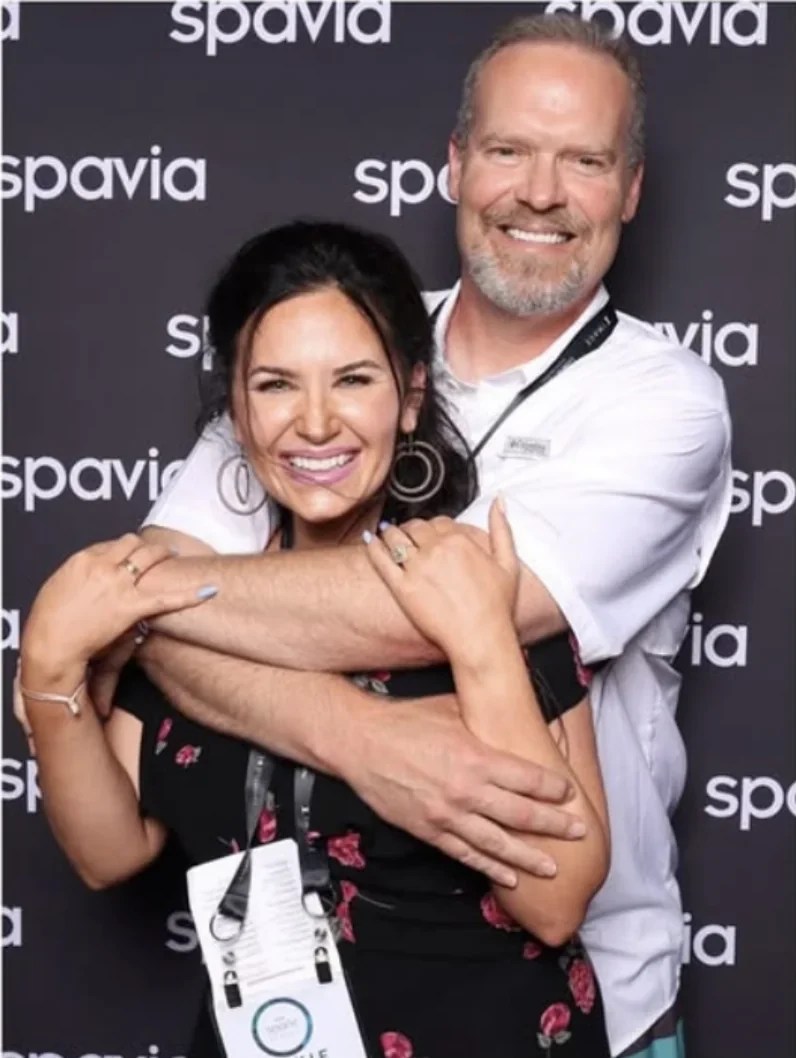 Kamille Bauer with her husband, Todd Jorgensen